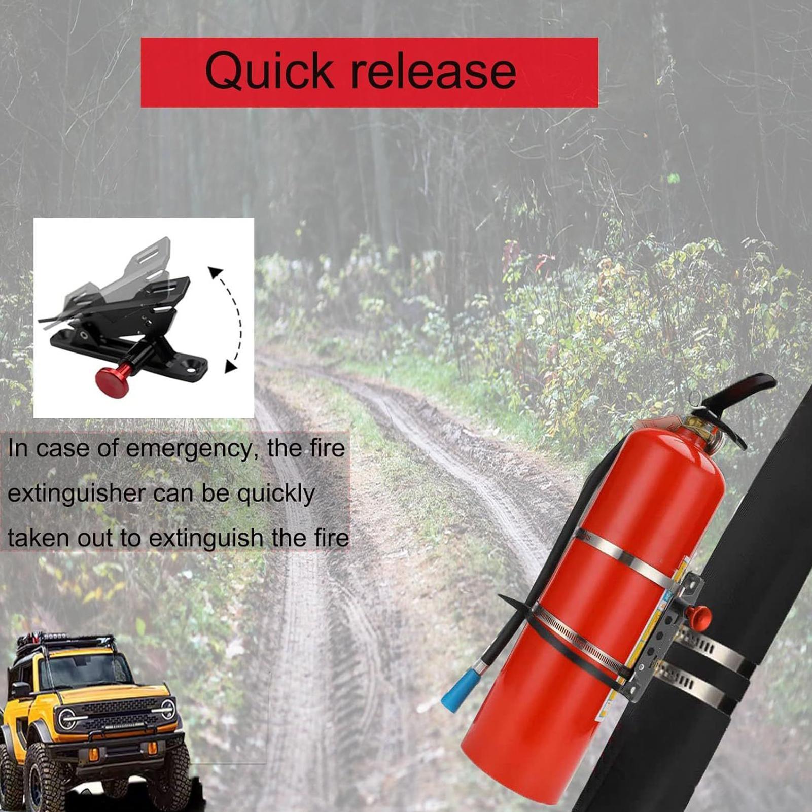 Fire Extinguisher Small - Car Fire Extinguisher With Mount Heavy