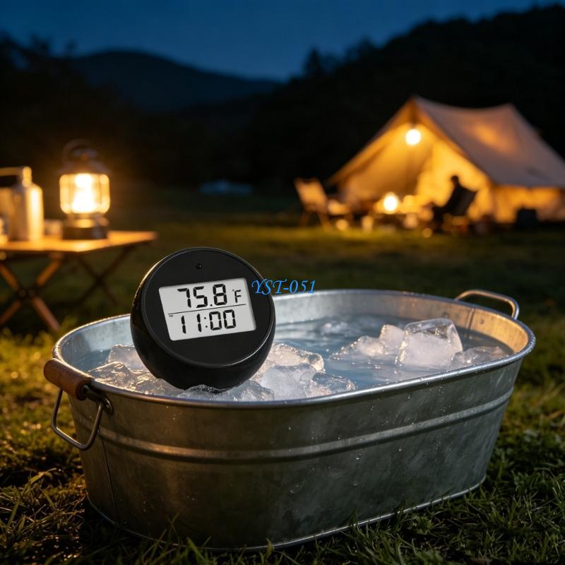 E15A Digital Bath Thermometers - Pool Alarm Float ulasan dan harga