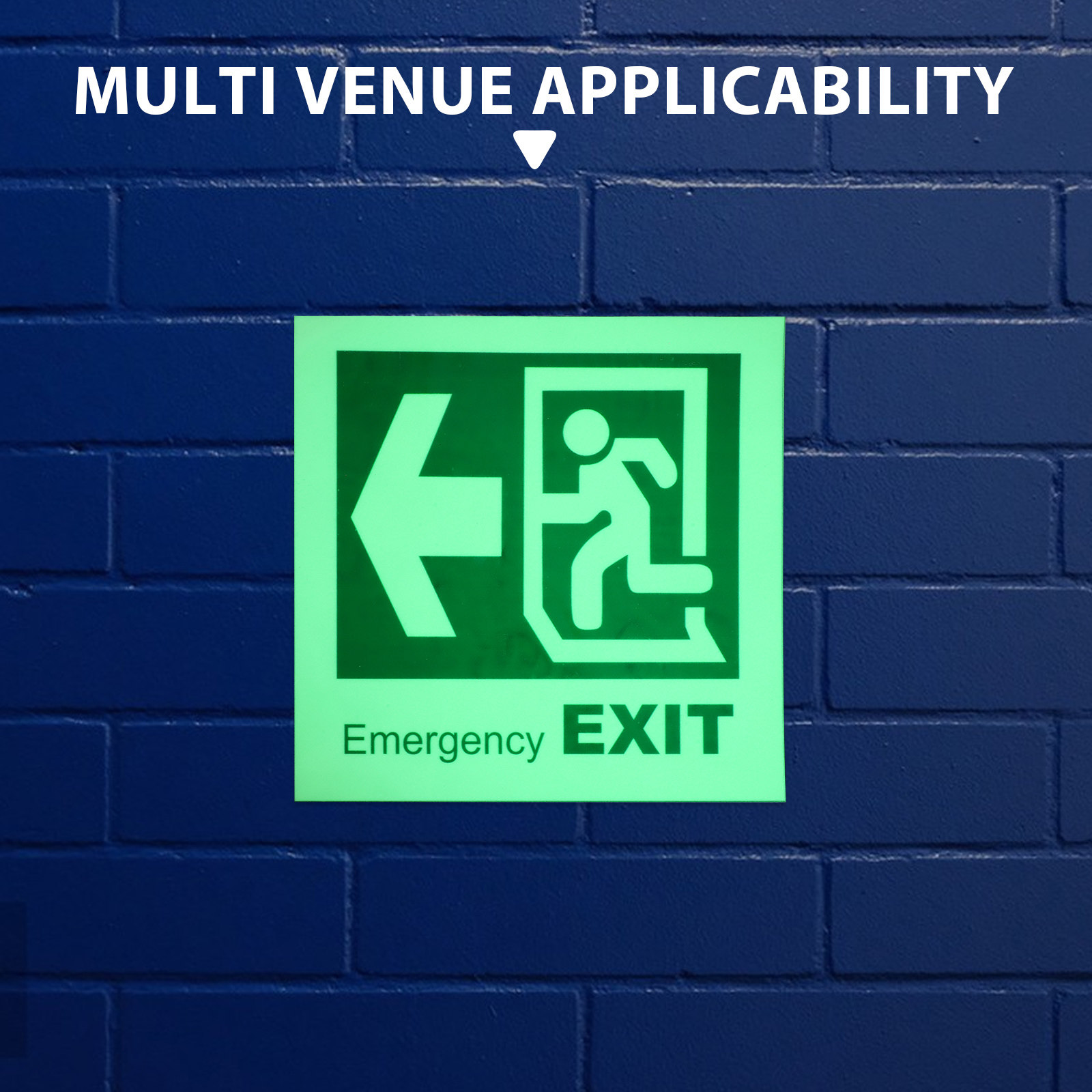 Self Adhesive Luminous Emergen - Emergency Exit Sign ulasan dan harga