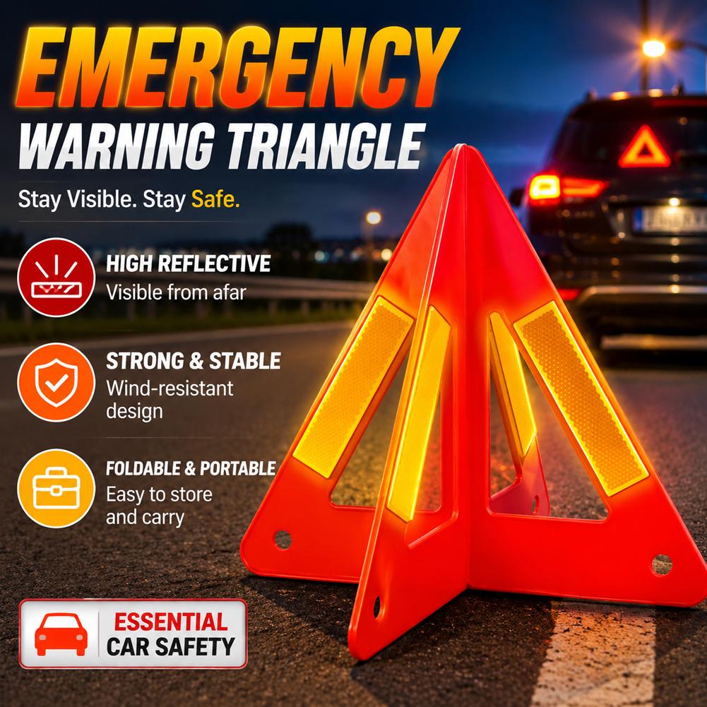 Reflective Triangle Warning Si - Emergency Exit Sign ulasan dan harga