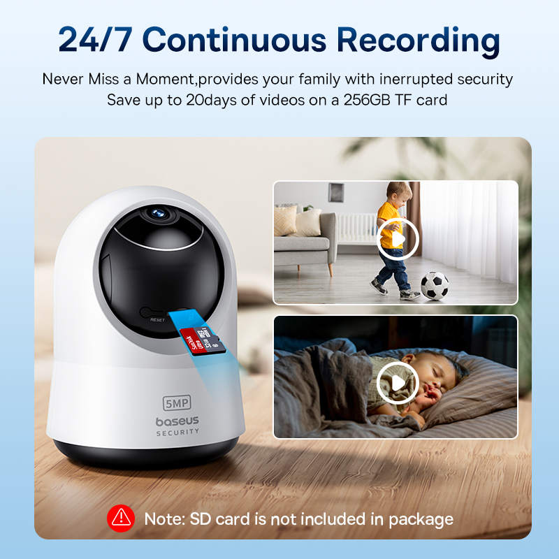 Baseus 5MP 3K WiFi IP Camera 2 - Eufy Camera E220 ulasan dan harga