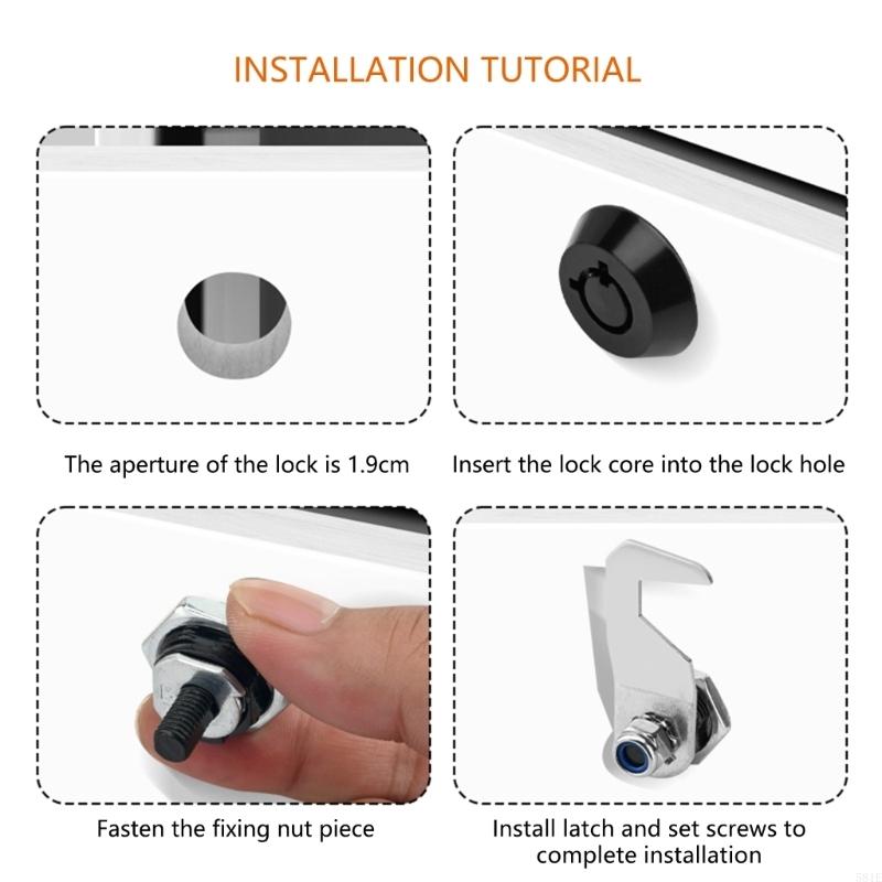 581E 2pcs Heavy Duty Tubulars  - Lockbox Key Secure ulasan dan harga