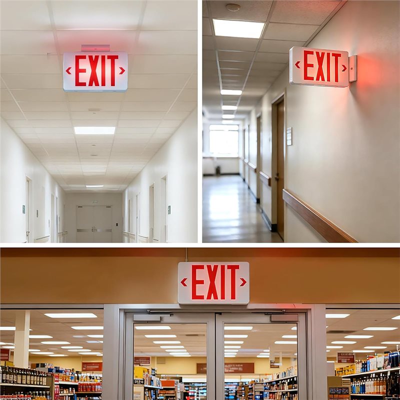 B67C UL Listed,Commercial Emer - Emergency Exit Sign ulasan dan harga
