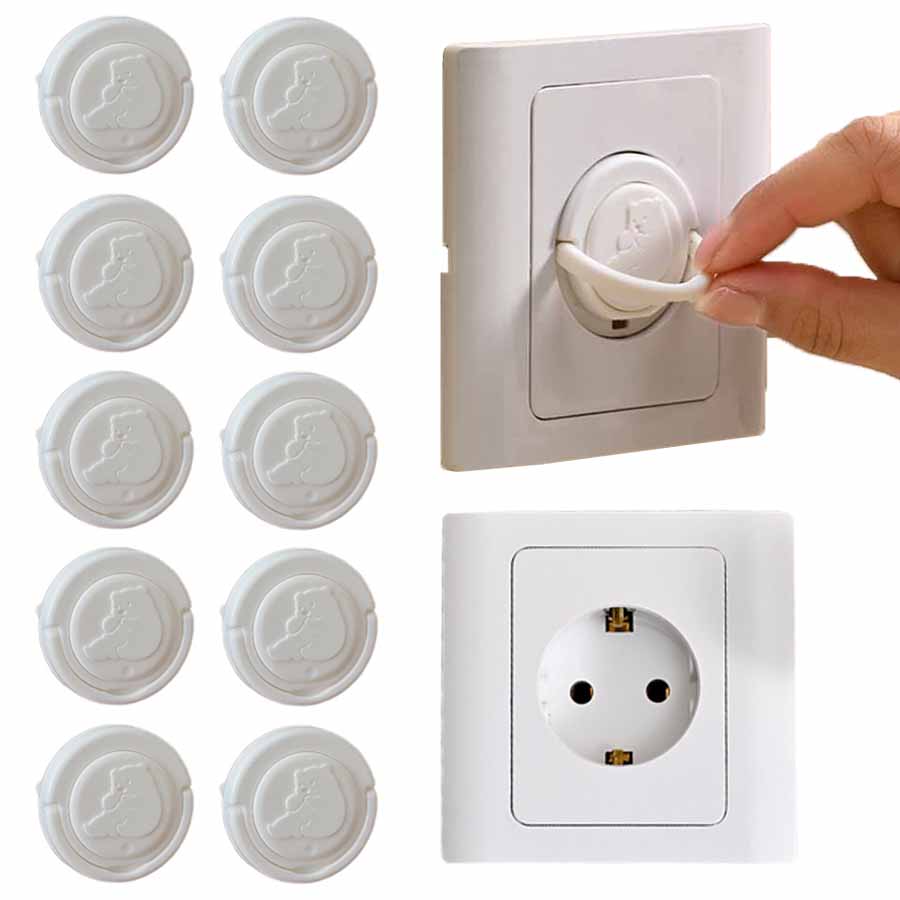 5/10pcs Baby Electrical Safety - Outlet Cover Baby ulasan dan harga
