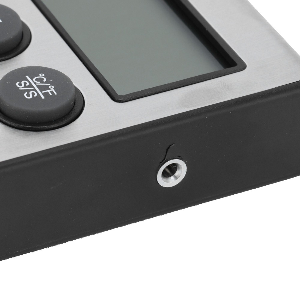 Silver Digital BBQ Meat Thermo - Pool Alarm Float ulasan dan harga