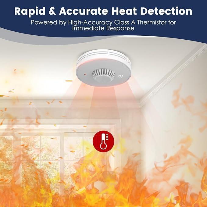 Wireless Interlinked Smoke and - Smoke Detector Interconnected ulasan dan harga